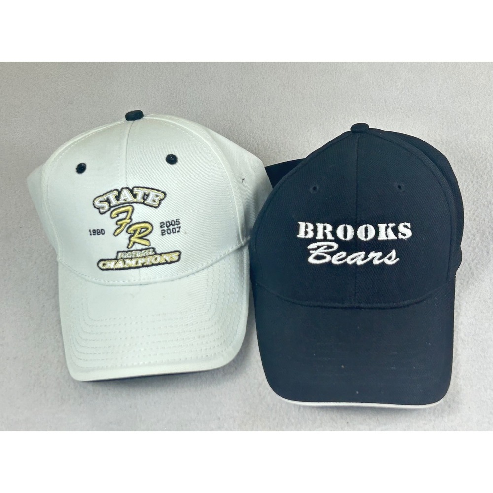 The Game KC Nu-Fit Baseball Caps Mens OSFM White Black Sporty